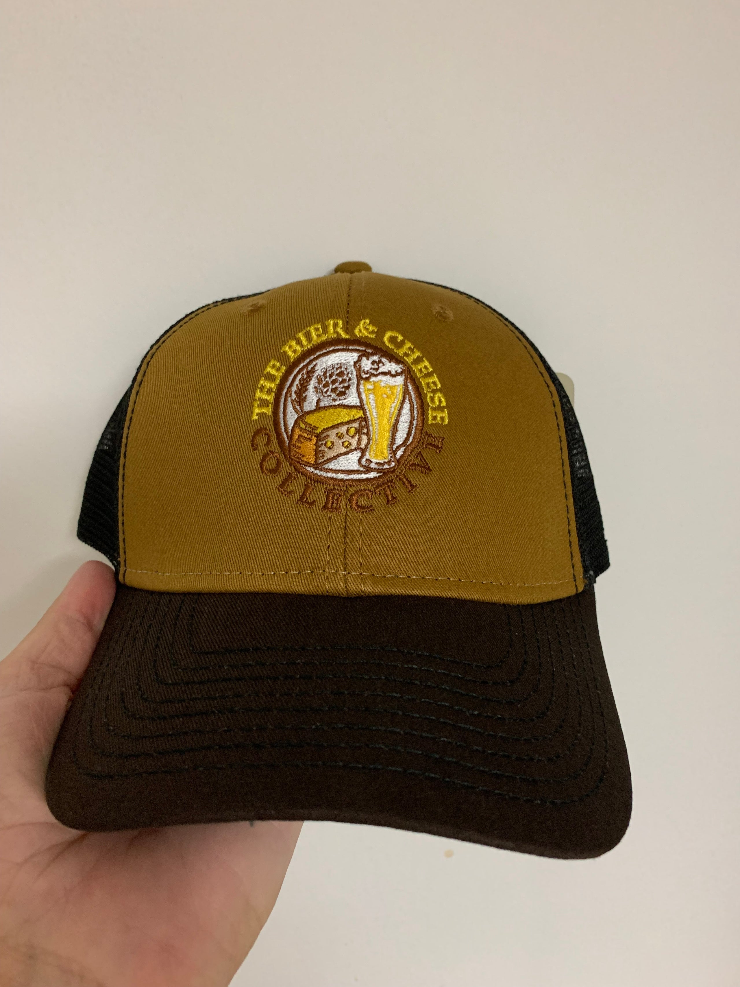 Bier and Cheese Hat The Bier Cheese Collective